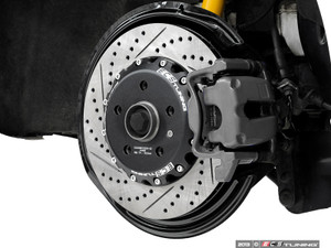 Rear Cross-Drilled & Slotted 2-Piece Semi-Floating Brake Rotors - Pair (310x22)