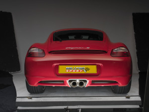 Milltek 2.13" Cat Back Exhaust - Exc. Rear Catalysts - Twin 90mm Polished Tips - Cayman S / Boxster S