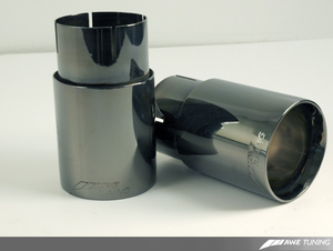 AWE Tuning A5 2.0T Touring Edition Exhaust - Dual Outlet, Diamond Black Tips