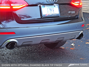 AWE Tuning allroad Touring Edition Exhaust - Dual Outlet,  Polished Silver Tips