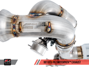 AWE Tuning Porsche 991 GT3 / RS SwitchPath Conversion Kit (Requires AWE Tuning Center Muffler)