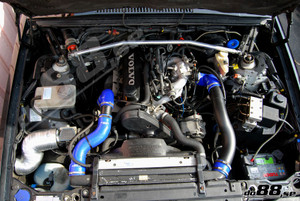 VOLVO 700/900 TURBO (W.O AC) PRESSURE HOSES BLACK