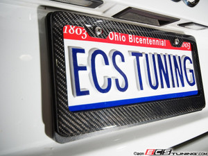 Carbon Fiber License Plate Frame