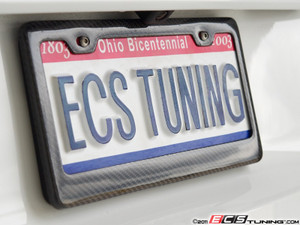 Carbon Fiber License Plate Frame