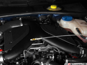 Billet Engine Oil Dipstick - Silver Anodized | ES3023199