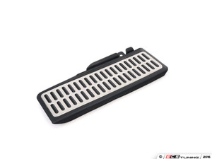 Brushed Stainless Pedal Set w/ Dead Pedal - Manual