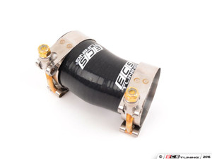 High Flow Charge Pipe Coupler Kit - Includes All 4 Intercooler Pipe Couplers - Black