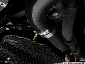 High Flow Charge Pipe Coupler Kit - Includes All 4 Intercooler Pipe Couplers - Black