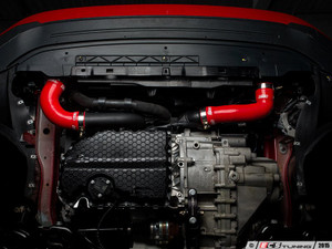 High Flow Charge Pipe Coupler Kit - Includes All 4 Intercooler Pipe Couplers - Red