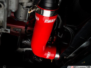 High Flow Charge Pipe Coupler Kit - Includes All 4 Intercooler Pipe Couplers - Red