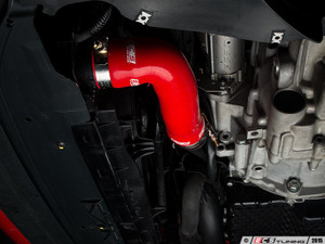 High Flow Charge Pipe Coupler Kit - Includes All 4 Intercooler Pipe Couplers - Red