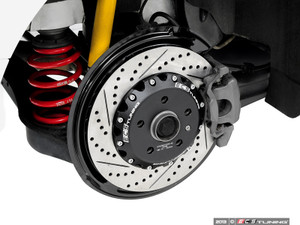 Front and Rear Cross-Drilled & Slotted 2-Piece Brake Rotor Kit (340x30/310x22)
