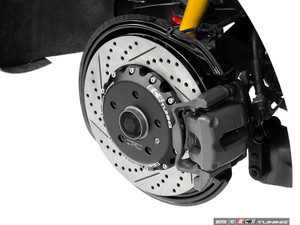 Front and Rear Cross-Drilled & Slotted 2-Piece Brake Rotor Kit (340x30/310x22)