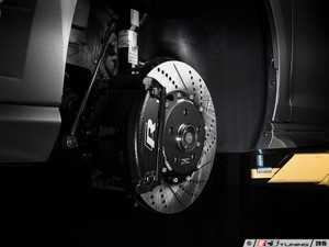 Front and Rear Cross-Drilled & Slotted 2-Piece Brake Rotor Kit (340x30/310x22)