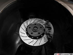 Front Cross-Drilled & Slotted 2-Piece Brake Rotors - Pair (312x25)