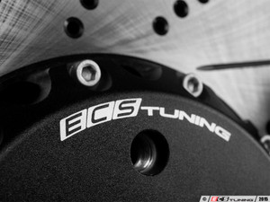 Front Cross-Drilled & Slotted 2-Piece Brake Rotors - Pair (312x25)