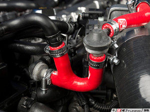 Silicone Vacuum Hose Kit - Red