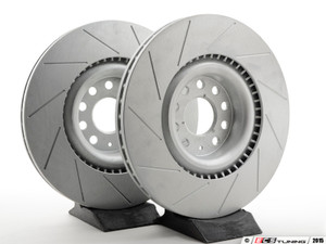 Front Big Brake Kit - ECS Slotted Rotors (345x30)