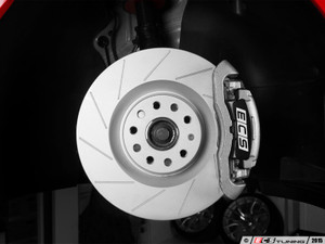 Front Big Brake Kit - ECS Slotted Rotors (345x30) | ES2986821