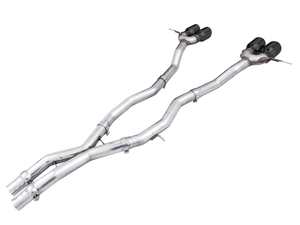 AWE Track Edition Exhaust for BMW G8X M3/M4 - Chrome Silver Tips