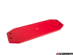 Billet Aluminum Tunnel Brace - Front - Red Anodized