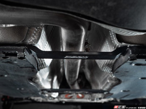Billet Aluminum Tunnel Brace - Front - Black Anodized
