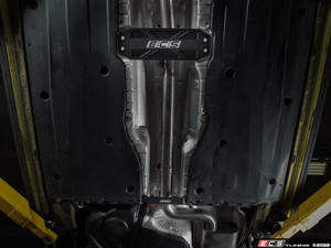 Billet Aluminum Tunnel Brace Kit - Front & Rear - Black Anodized