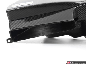 Carbon Fiber Airbox Assembly - Black Carbon Fiber