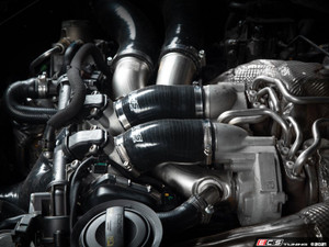 Audi 4.0T Silicone Turbo Outlet / Throttle Body Inlet Hose Set