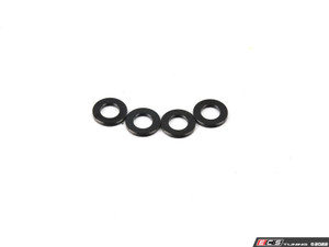 Titanium MQB Ignition Coil Bolt Kit - Set Of Four Black Titanium Washers