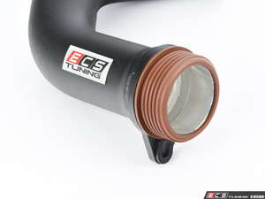 N55 Intake Pipe Upgrade - Powdercoated Black