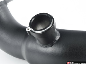 S55 Turbo Inlet Pipes - Powdercoated Black