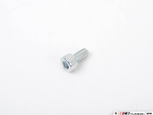 M6 X 1 Mm Thread, 12 Mm Long Zinc-Plated Alloy Steel Socket Head Screw