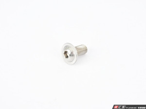 M8x1.25mm 16mm Long Flanged Button Head Hex Drive 316SS - Priced Each