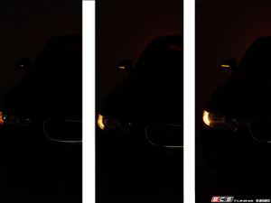F-Chassis 5/6/7 Series LCI ZiZa Dynamic LED Mirror Turn Signals - Smoked