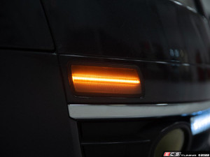 Audi C6 LED Bumper Side Marker Set - Smoked