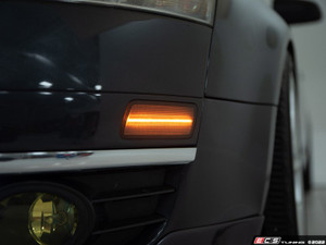 Audi C6 LED Bumper Side Marker Set - Smoked