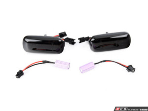 Audi B6/B7/C6/8P Dynamic LED Side Marker Set - Smoked