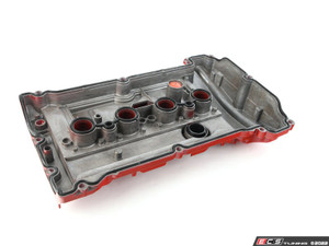 Upgraded Aluminum Valve Cover Kit - Red Paint