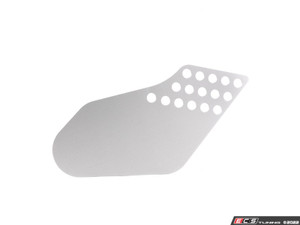 Aluminum Heel Guard Pad - Silver