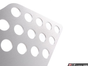 Aluminum Heel Guard Pad - Silver