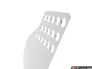 Aluminum Heel Guard Pad - Silver