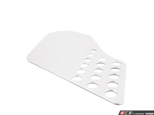 Aluminum Heel Guard Pad - Silver