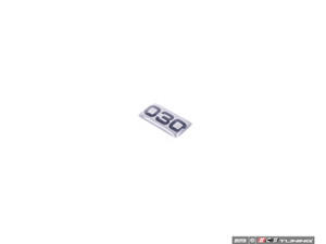 Replacement Style 030 Silver M Sticker - Priced Each