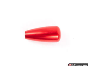 Billet Aluminum Defrost Knob - Teardrop - Red