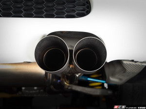 ECS "Ti.22" UNIVERSAL Exhaust Tips - 3.5" Titanium - Matte Finish - Pair