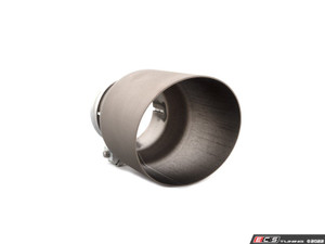 ECS "Ti.22" UNIVERSAL Exhaust Tip - 3.5" Titanium - Matte Finish - Priced Each