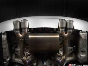 ECS "Ti.22" UNIVERSAL Exhaust Tips - 4.0" Titanium - Matte Finish - Pair