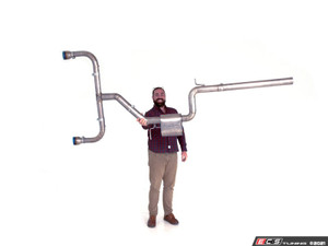 ECS "Ti.22" MK8 GTI 3.0" Titanium Catback Exhaust System