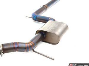 ECS "Ti.22" MK7.5 GTI 3.0" Titanium Catback Exhaust System